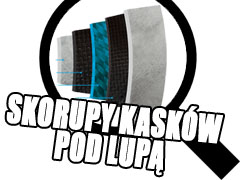Skorupy kasków motocyklowych pod lupą