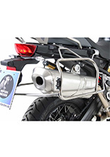 Stelaż boczny do kufrów Cutout Xplorer 40/37 Hepco&Becker do BMW F 850 GS (18-23) stal nierdzewna