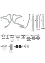 Gmole silnika Kappa BMW F 900 XR (20-) czarne