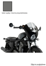 Szyba motocyklowa Puig Dark Night Harley Davidson Nightster 975 Special (23-24) mocno przyciemniana