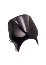 Półowiewka motocyklowa PUIG Vison Honda CB 600 F Hornet (03-04) czarna z mocno przyciemnianą szybą