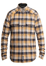 Koszula motocyklowa John Doe Motoshirt żółta