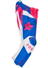 Spodnie cross dziecięce Fox 180 Collect biało-czerwono-niebieskie