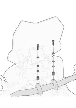 Zestaw montażowy Kappa do mocowania KS900A Smart Bar Yamaha MT-07 Tracer (16-19)