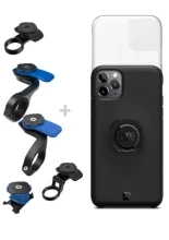 Zestaw rowerowy: etui na telefon iPhone 11 PRO MAX + pokrowiec przeciwdeszczowy + mocowanie Quad Lock