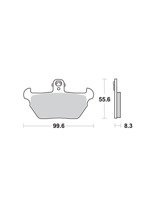 KLOCKI HAMULCOWE SBS 644 HS