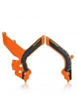 Osłony ramy Acerbis X-Grip KTM (wybrane modele) czarno-białe