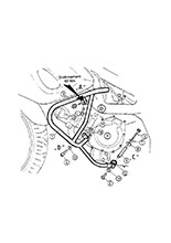 Gmole - czarne Hepco&Becker do Suzuki SV 650 / S [-02]