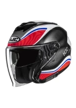 Kask otwarty HJC i31 Depe czarno-czerwony