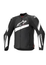 Kurtka motocyklowa tekstylna Alpinestars T-GP PLUS R V4 czarno-biała