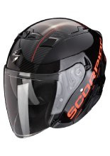 Kask otwarty Scorpion Exo-230 QR czarno-czerwony