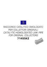 Rura łącząca Arrow z katalizatorem BMW K 1300 R [09-16]