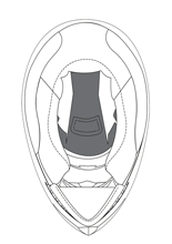 Wyściółka AGV do kasku MDS M13/New Sprinter