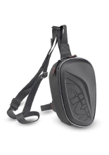 Saszetka na nogę GIVI ST608+ termoformowana, czarna [pojemność: 3 litry]