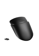 Przedłużenie błotnika motocyklowego przedniego PUIG Honda MSX125 Grom (21-) czarne, matowe