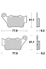 KLOCKI HAMULCOWE SBS 675 HF