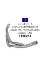 Kolektor Arrow z katalizatorem - Kawasaki ER-6F [12-16]/ER-6N [12-16]/ Versys 650 [15-16]/Versys 650 [17-20]