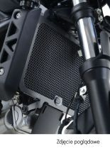Osłona chłodnicy R&G aluminiowa do Suzuki SV 650 (16-)/ SV 650 X (18-) szara
