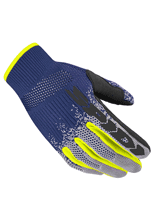 Rękawice motocyklowe Spidi X-Knit czarno-niebiesko-szare