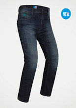 Jeansy motocyklowe PMJ Jackson niebieskie