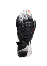 Rękawice motocyklowe Dainese Fiero Metal czarno-biało-czerwone