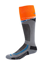 Skarpety motocyklowe Klim Aggressor Vented pomarańczowe