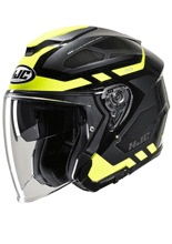 Kask otwarty HJC i30 Aton czarno-żółty