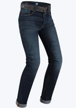 Jeansy motocyklowe PMJ CafeRacer niebieskie