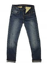 Jeansy motocyklowe Modeka Glenn Slim niebieskie