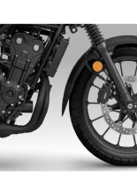 Przedłużenie błotnika motocyklowego przedniego PUIG Honda CL 500 (23-) czarne matowe