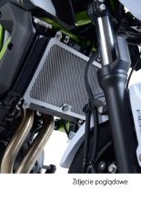 Osłona chłodnicy R&G aluminiowa do Kawasaki Z 650 (17-) Ninja 650 (17-)/ Z 650 RS (21-) zielona