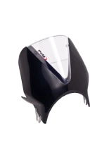 Półowiewka motocyklowa PUIG Vison Honda CB 600 F Hornet (03-04) czarna z przeźroczystą szybą
