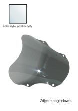 Szyba motocyklowa MRA Oryginalny kształt "O" Suzuki XF 650 Freewind (97-99) przeźroczysta