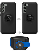Zestaw do biegania: etui na telefon Samsung Galaxy S23+ + opaska sportowa Quad Lock