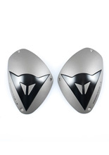 Aluminiowe płytki kolanowe Dainese Dets szaro-czarne