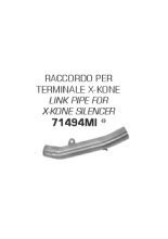 Rura łącząca Arrow Kawasaki Z 750 [07-14]