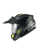 Kask adventure Nexx X.Lifecountry Terra czarno-szaro-żółty matowy