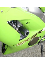 Crash pady R&G do Kawasaki ZX6-R (03-04) czarne