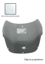 Szyba motocyklowa MRA Spoiler "S" Honda CBR 1000 F (93-03) przeźroczysta