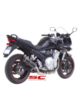 Tłumik SC-Project Oval Carbon / Titanium - Suzuki Bandit 650 [07-12]