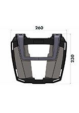 Stelaż pod kufer centralny Hepco&Becker EasyRack BMW F 800 GS [08-18]