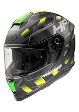 Kask integralny Premier Hyper HP6BM czarno-żółto-zielony