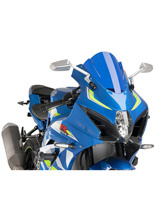 Szyba motocyklowa sportowa PUIG do Suzuki GSXR1000 / R (17-22) niebieska