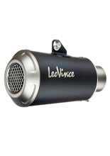 Tłumik motocyklowy LeoVince LV-10 Black Edition [Slip-On, Black Stainless Steel] do CF Moto 700 CL-X Heritage / Sport (21-23)