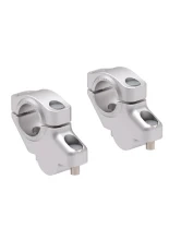 Podwyższenie kierownicy Hepco&Becker Yamaha Tenere 700 Rally (25-) (30 mm w górę, 21 mm w tył) srebrne