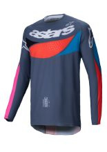 Bluza cross Alpinestars MX Techstar Dreem szaro-wielokolorowa