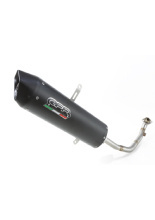 Pełny układ wydechowy G.P.R Furore Nero [Black Aluminium] - Kymco Downtown 125 [17-20]
