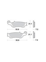 KLOCKI HAMULCOWE SBS 840 RSI