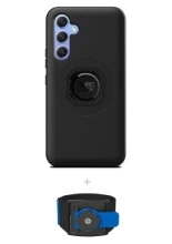 Zestaw do biegania: etui MAG na telefon Samsung Galaxy A55 (magnetyczne) + opaska sportowa Quad Lock