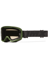 Gogle motocyklowe iMX Endurance Flip czarno-zielone matowe